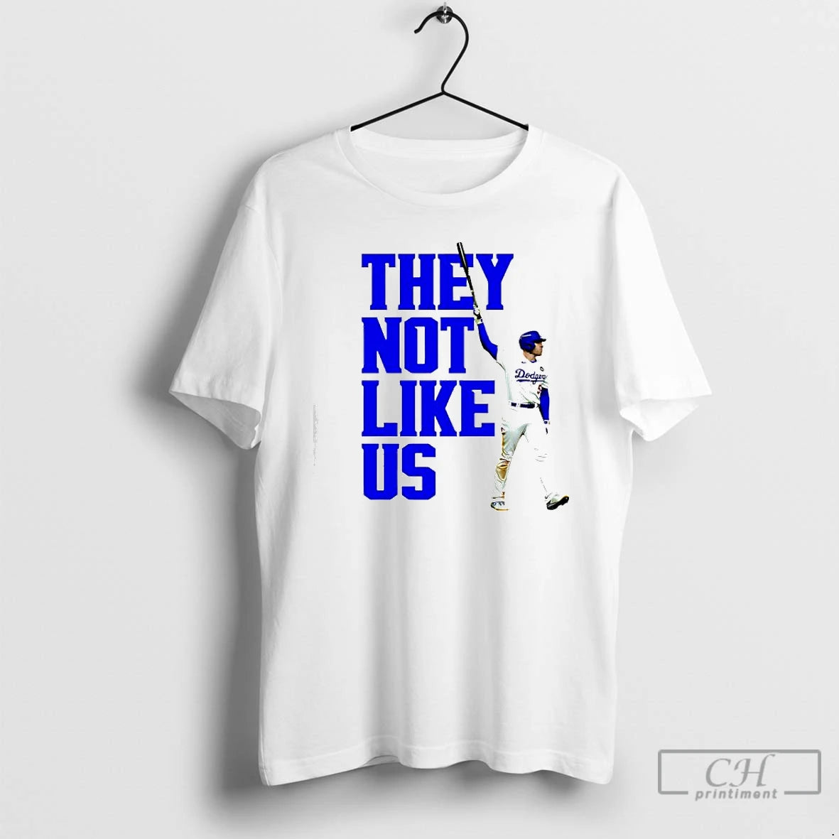 Premium They Not Like Us Freedie Freeman La Dodger T Shirts Hoodie Sweatshirt | PurePodTees.com