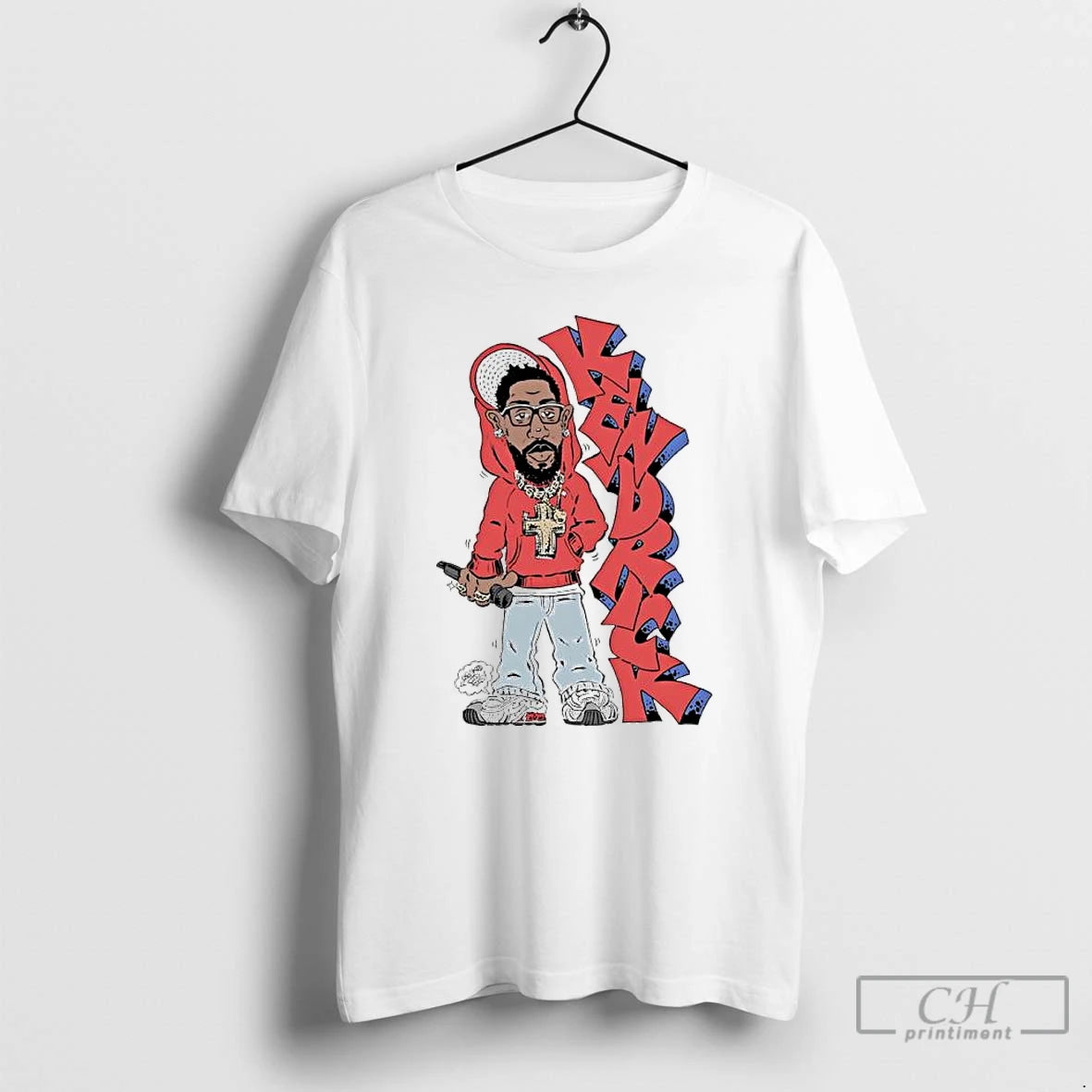 Premium They Not Like Us Kendrick Lamar Caricature T Shirts Hoodie Sweatshirt | PurePodTees.com