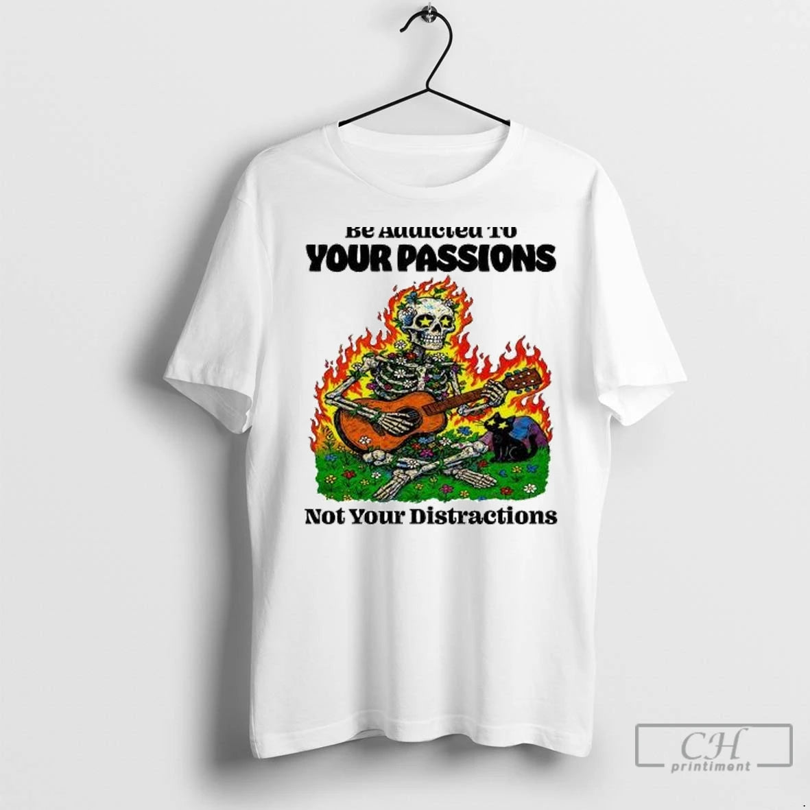 Premium Thirdeyekingdom Follow Your Passions Circle White Shirt Hoodie Sweatshirt | PurePodTees.com