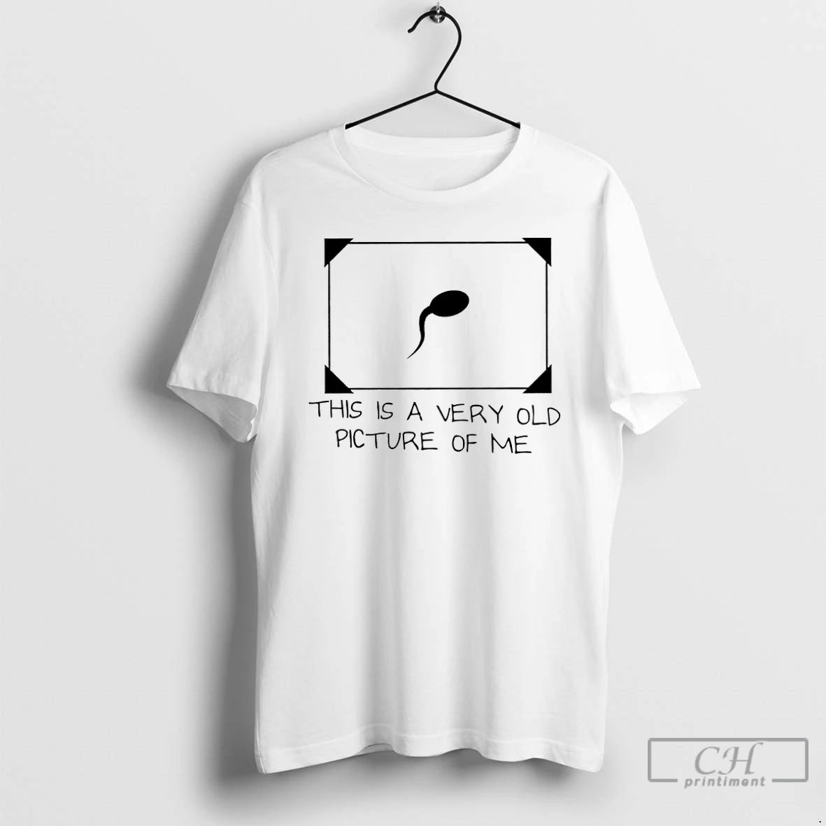 Premium This Is A Very Old Picture Of Me Sperm T Shirts Hoodie Sweatshirt | PurePodTees.com