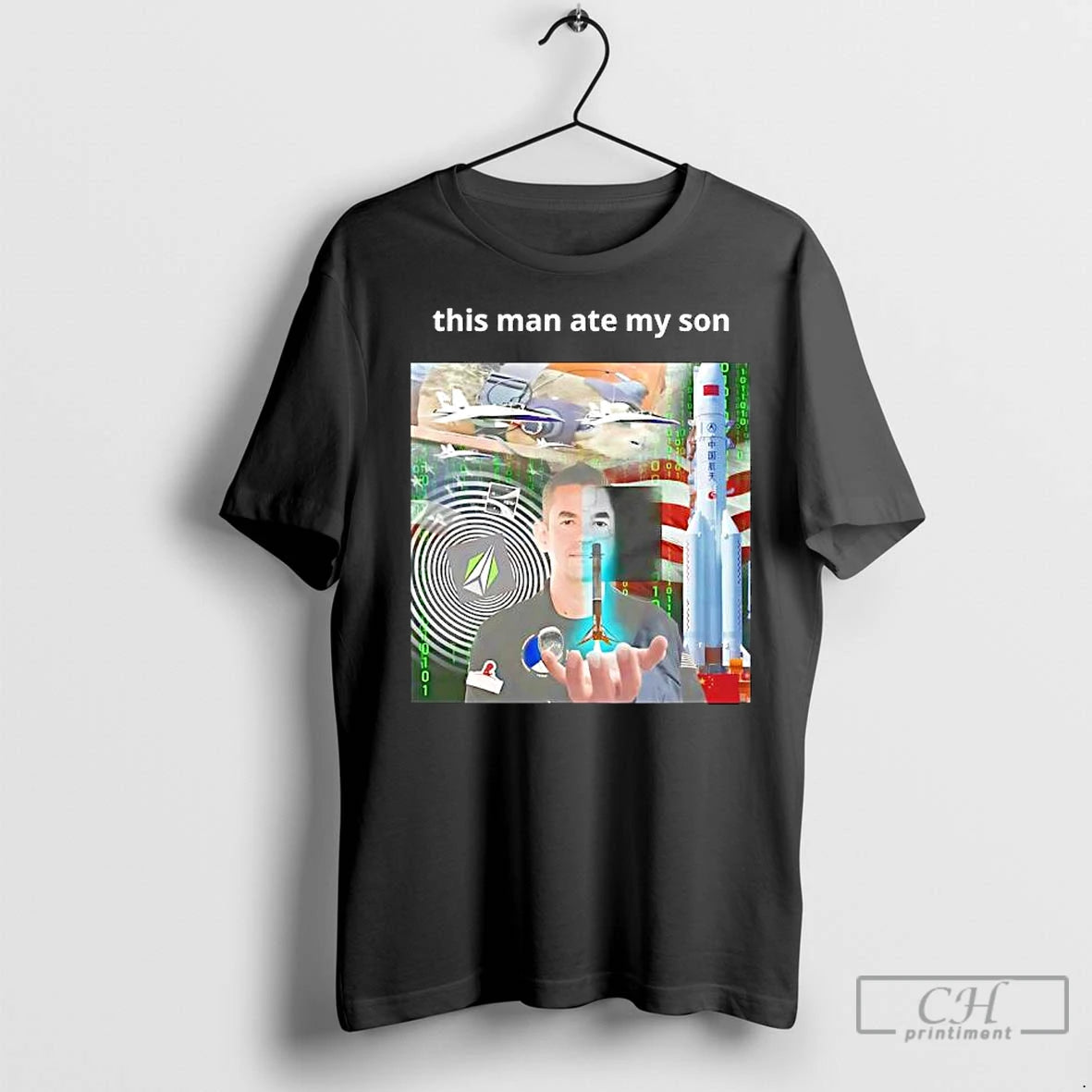 Premium This Man Ate My Son Graphic Shirt Hoodie Sweatshirt | PurePodTees.com
