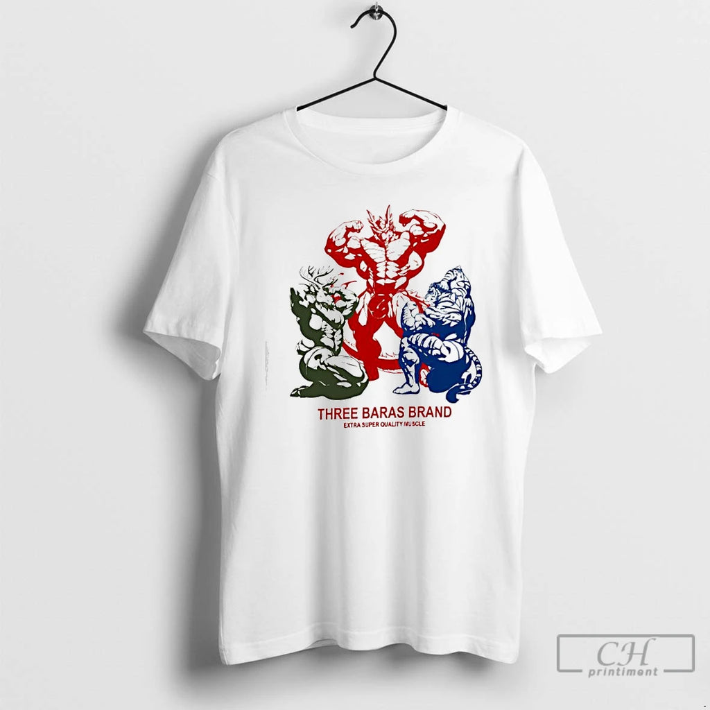 Premium Three Baras Brand Extra Super Quality Muscle Graphic T Shirts Hoodie Sweatshirt | PurePodTees.com