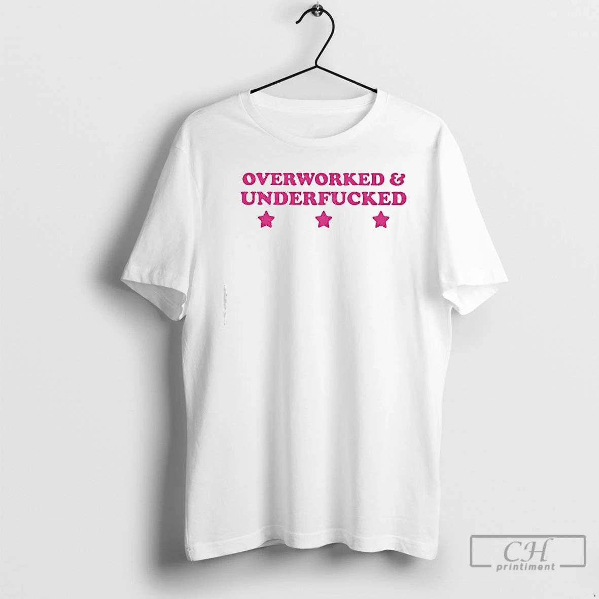 Premium Tonhopatriota Overworked And Underfucked Stars T Shirts Hoodie Sweatshirt | PurePodTees.com