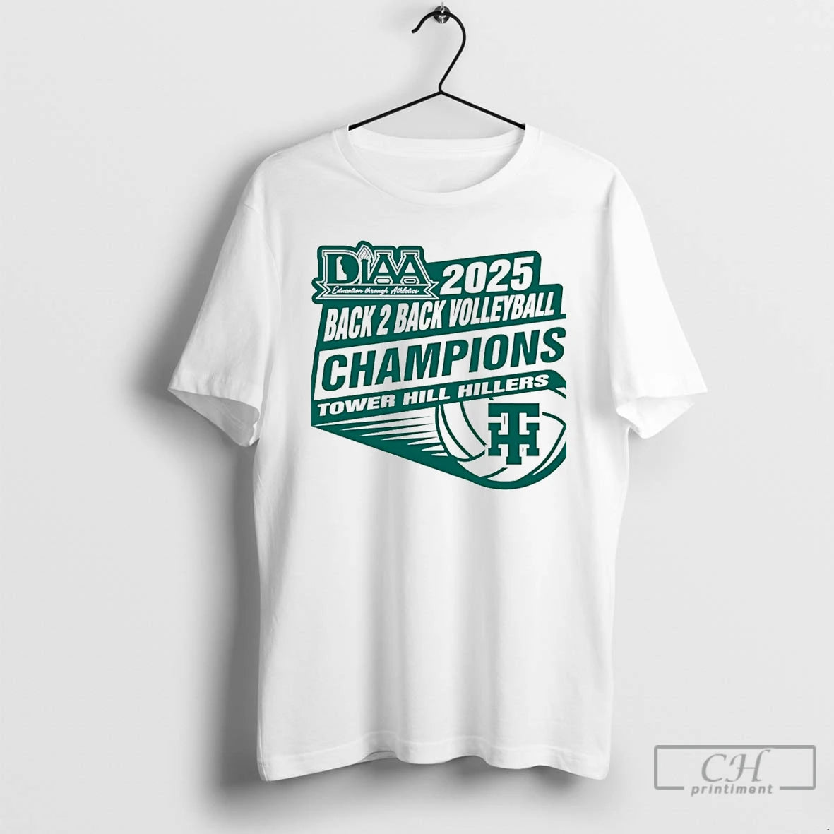 Premium Tower Hill Hillers Diaa Back To Back 2025 Volleyball Back 2 Back Champions Christmas Shirt Hoodie Sweatshirt