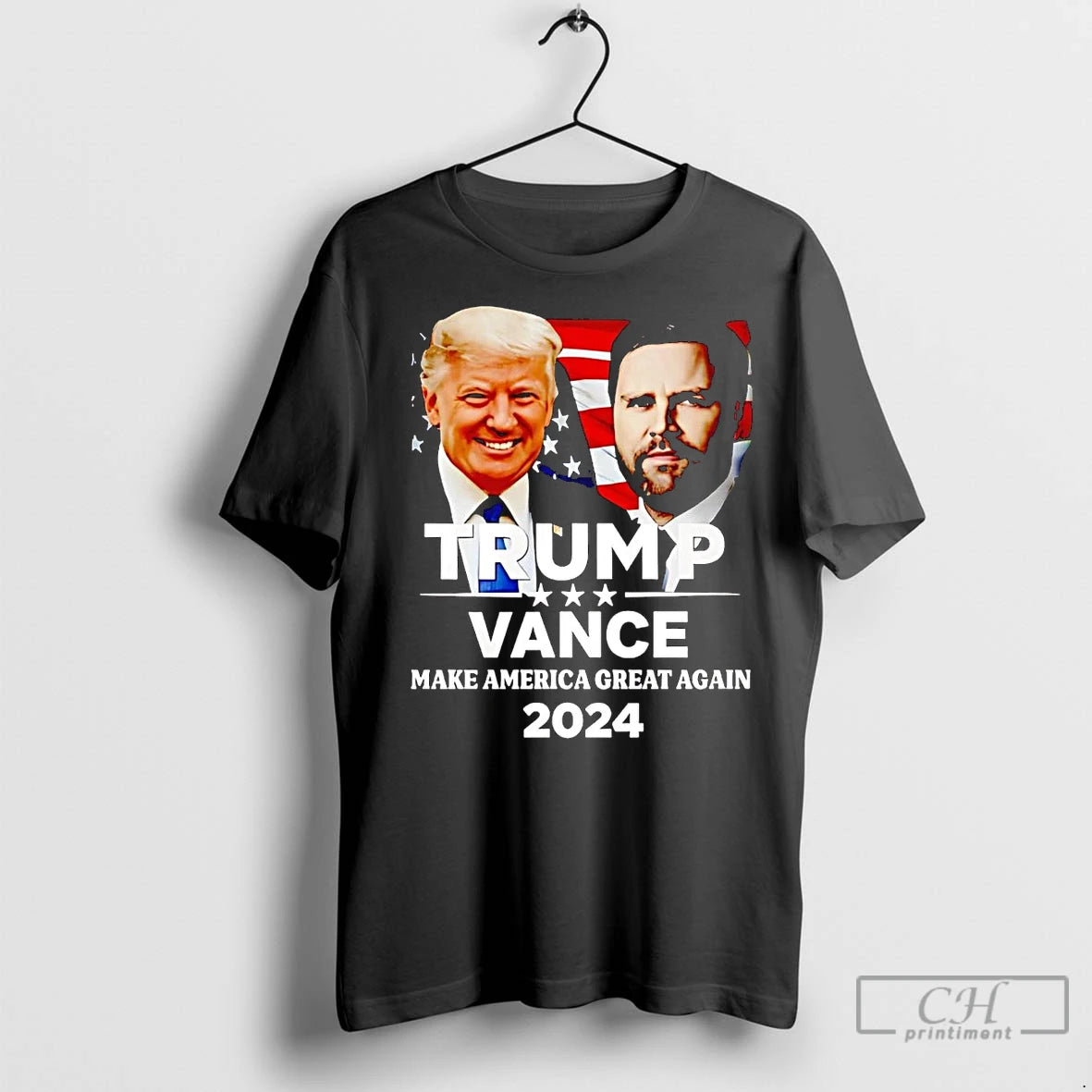 Premium Toyoda Akio Wearing Trump Vance Make America Great Again 2024 Shirt Hoodie Sweatshirt | PurePodTees.com