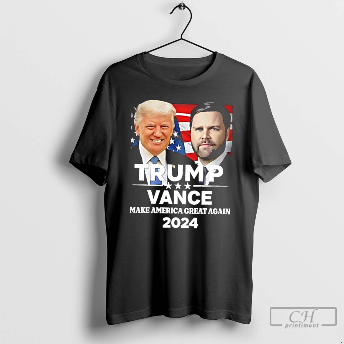 Premium Toyota Chairman Akio Toyoda Wearing Trump Vance Make America Great Again 2024 T Shirts Hoodie Sweatshirt