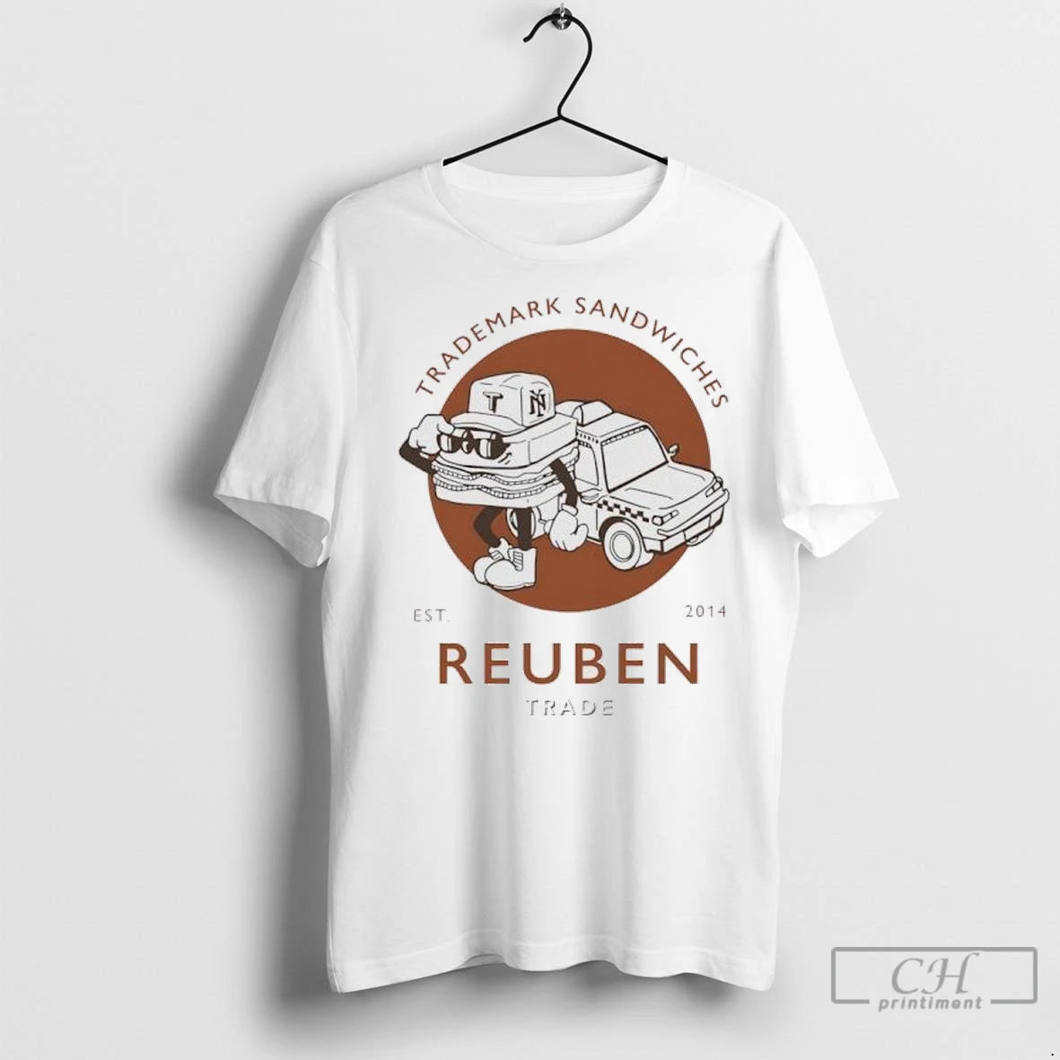Premium Trademark Sandwich Reuben Est 2014 Shirt Hoodie Sweatshirt | PurePodTees.com