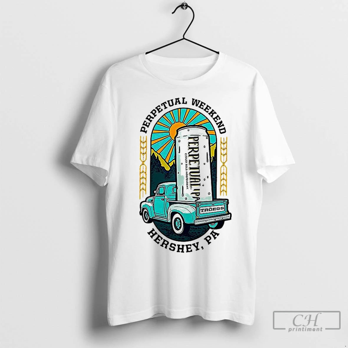 Premium Troegs Perpetual Ipa Perpetual Hershey Truck Vintage Shirt Hoodie Sweatshirt | PurePodTees.com