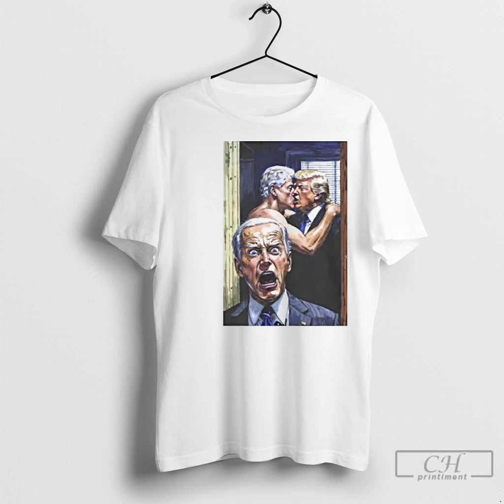 Premium Trump Bubba Yaoi Circle White Shirt Hoodie Sweatshirt | PurePodTees.com