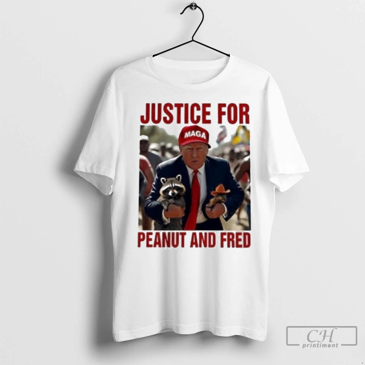 Premium Trump Peanut The Squirrel Justice For Peanut Maga Peanut Trump Dont Tread On Me Shirt Hoodie Sweatshirt