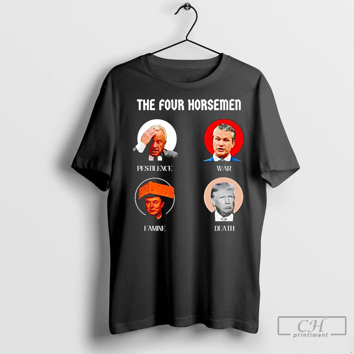 Premium Trump Death The Four Horsemen Shirt Hoodie Sweatshirt | PurePodTees.com
