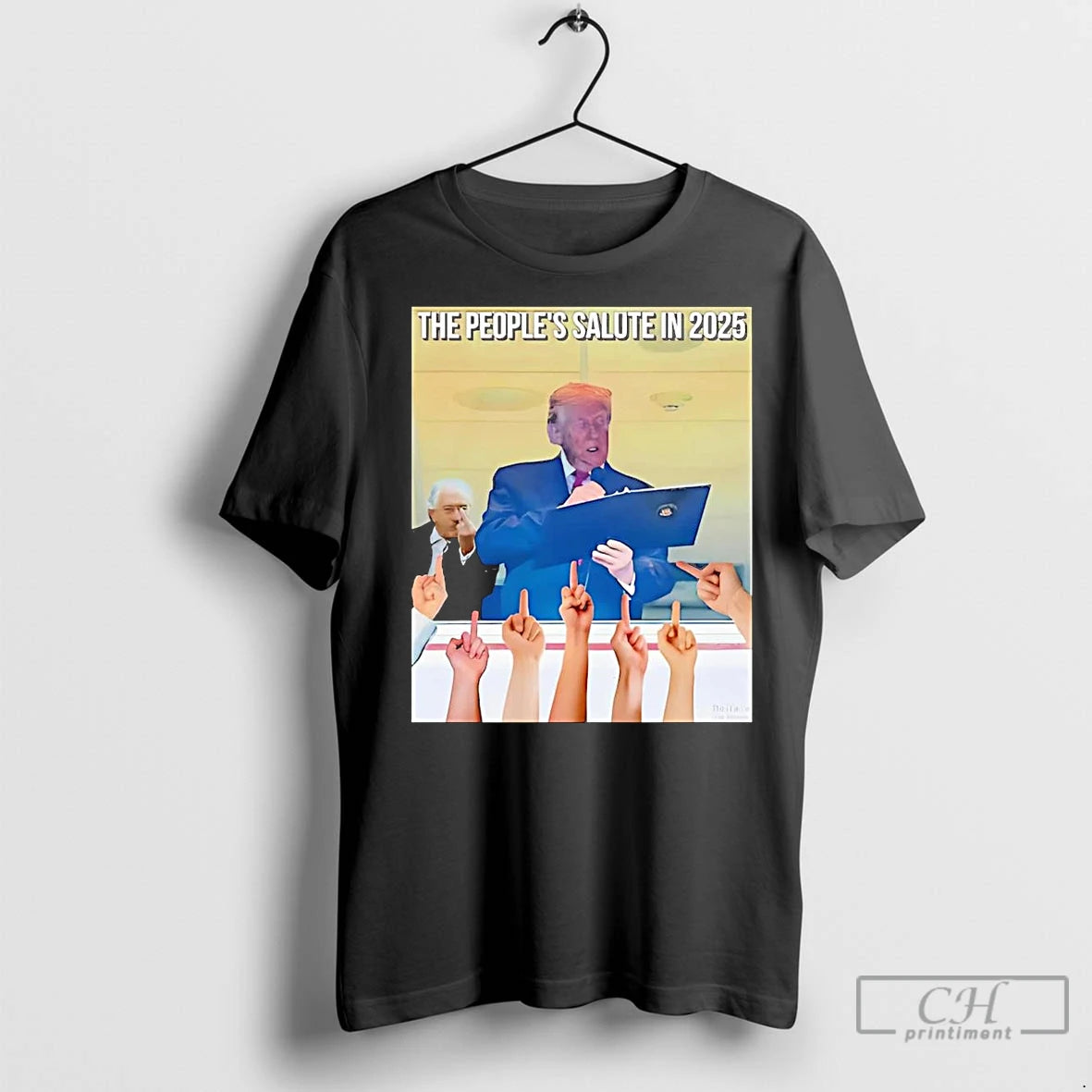 Premium Trump The Peoples Salute In 2025 Shirt Hoodie Sweatshirt | PurePodTees.com