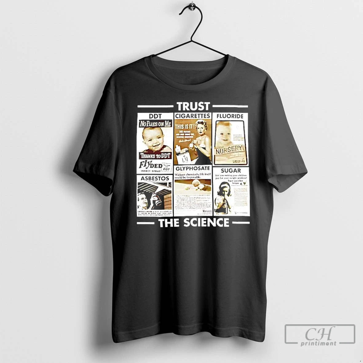 Premium Trust The Science Shirt Hoodie Sweatshirt | PurePodTees.com