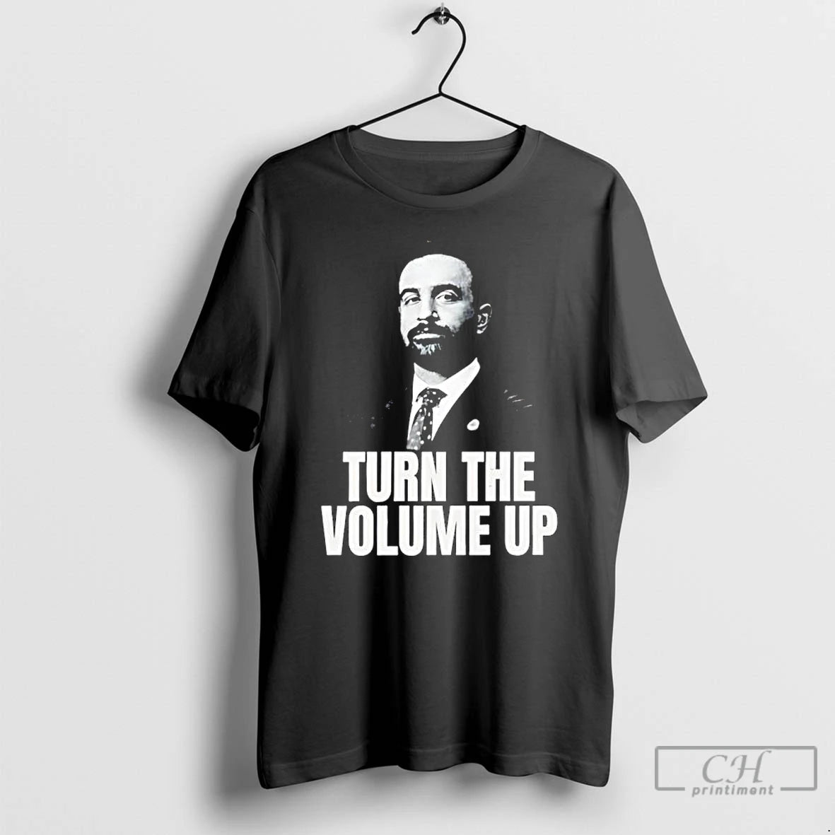 Premium Turn The Volume Up Zohran Mamdani 2026 Vintage T Shirts Hoodie Sweatshirt | PurePodTees.com