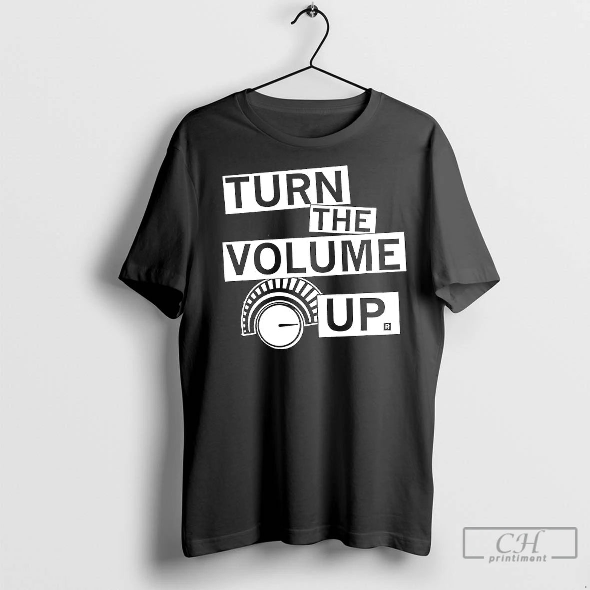 Premium Turn The Volume Up Volume Knob Graphic Shirt Hoodie Sweatshirt | PurePodTees.com