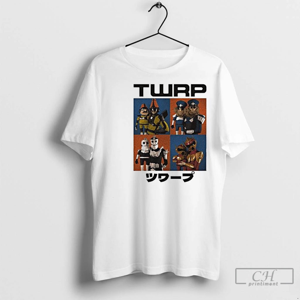 Premium Twrp Puppet Photo Circle White Shirt Hoodie Sweatshirt | PurePodTees.com
