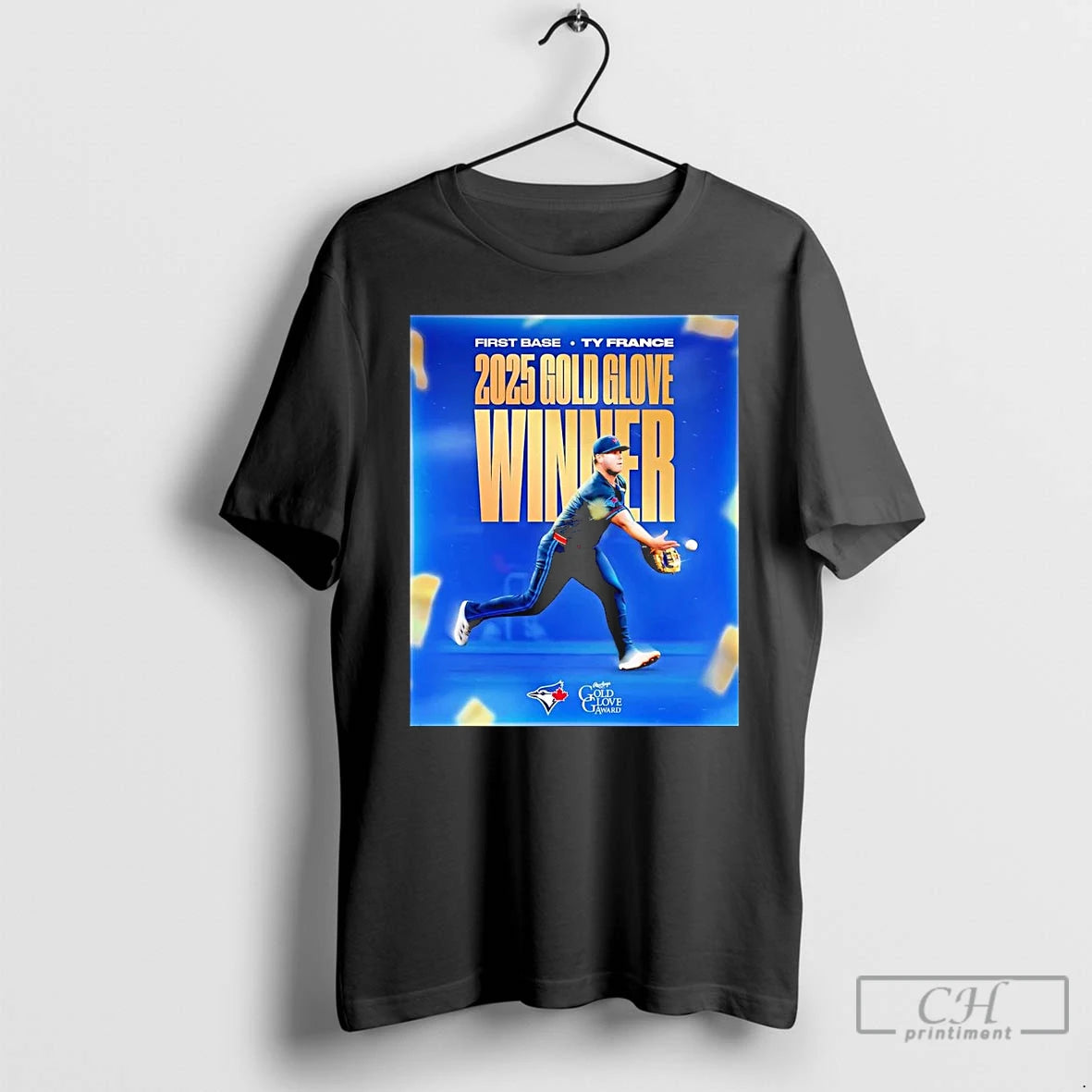 Premium Ty France First Base 2025 Gold Glove Winner T Shirts Hoodie Sweatshirt | PurePodTees.com