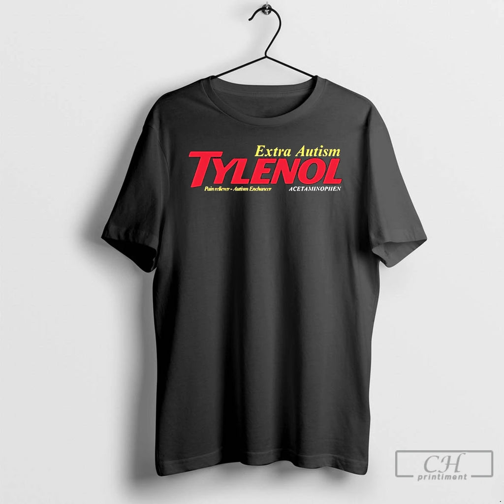 Premium Tylenol Extra Autism Parody Acetaminophen T Shirts Hoodie Sweatshirt | PurePodTees.com