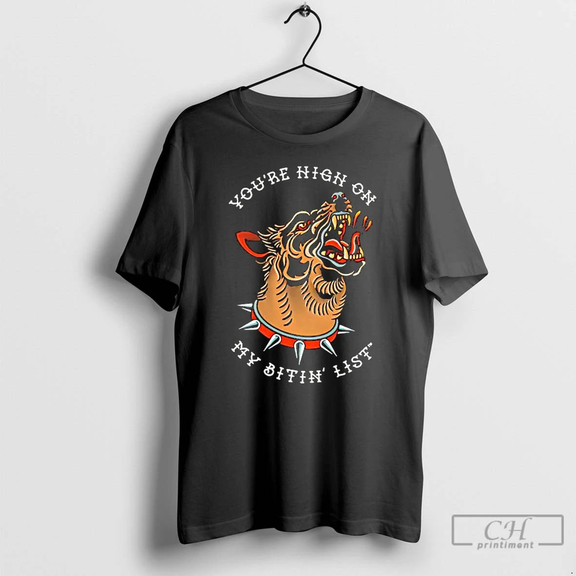 Premium Tyler Childers Youre High On My Bitin List Dog Shirt Hoodie Sweatshirt | PurePodTees.com