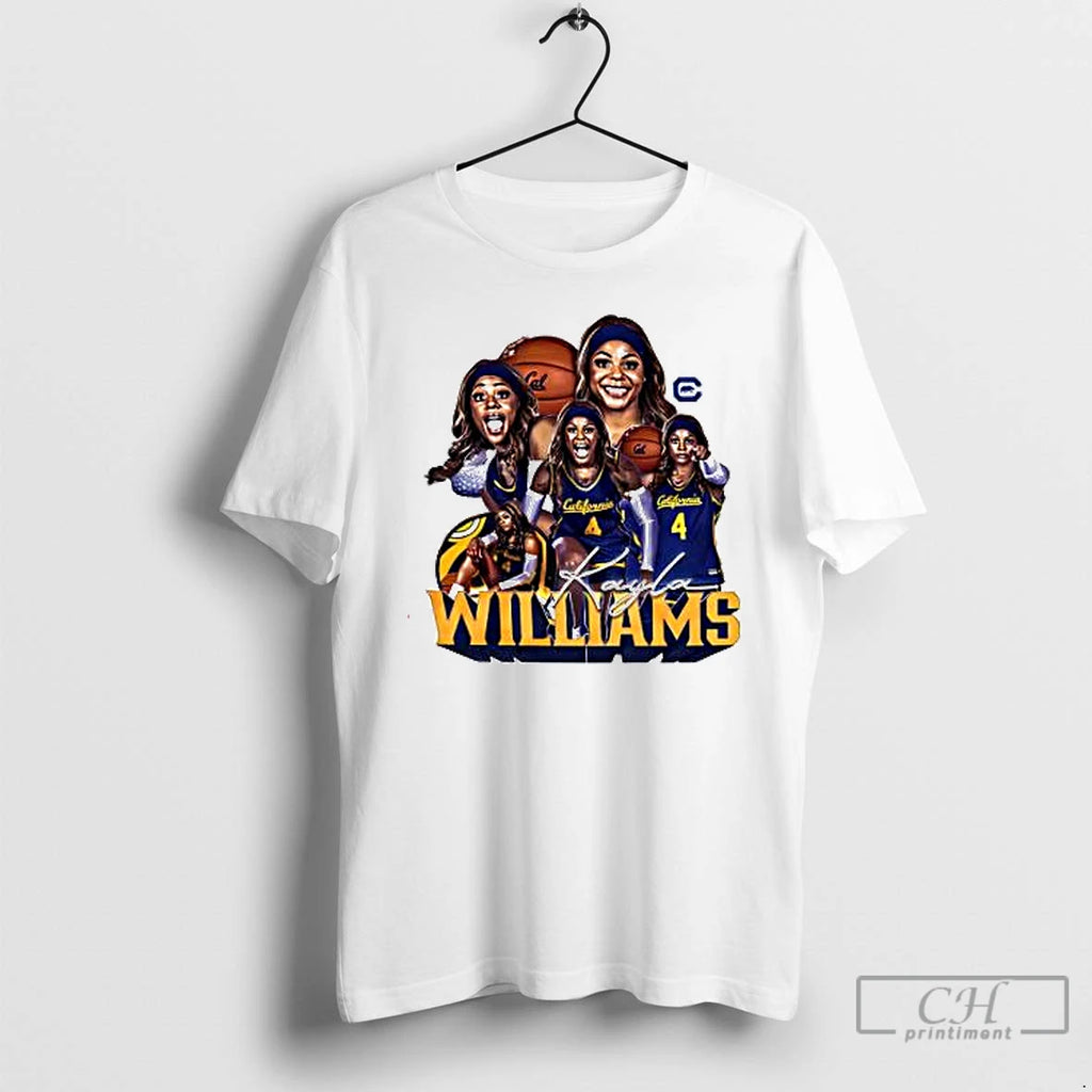 Premium Uc Berkeley Kayla Williams Ncaa Womens Basketball Graphic T Shirts Hoodie Sweatshirt | PurePodTees.com