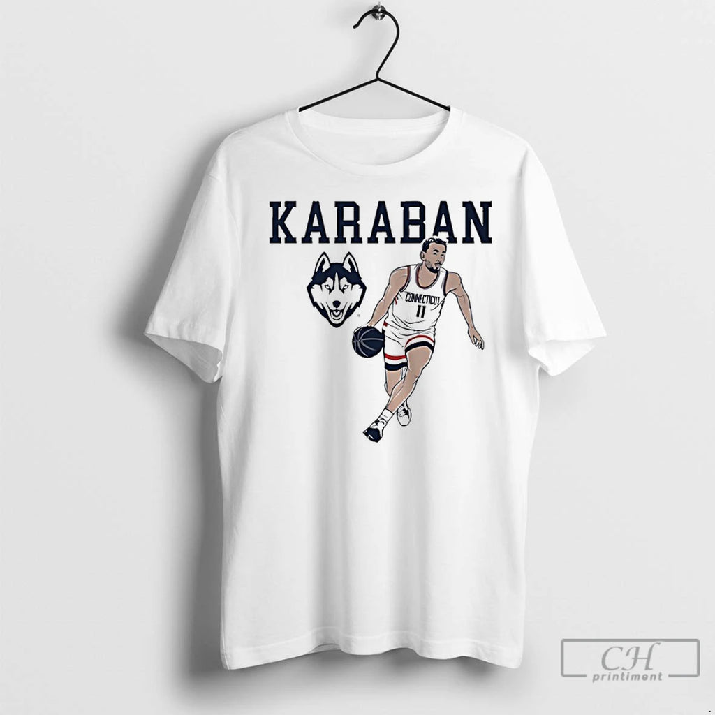Premium Uconn Huskies Basketball Alex Karaban Ame Pose Star Shirt Hoodie Sweatshirt | PurePodTees.com