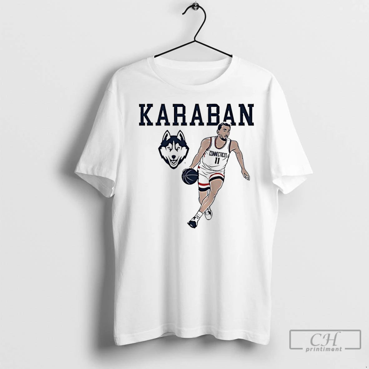 Premium Uconn Huskies Basketball Alex Karaban Ame Pose Star Shirt Hoodie Sweatshirt | PurePodTees.com