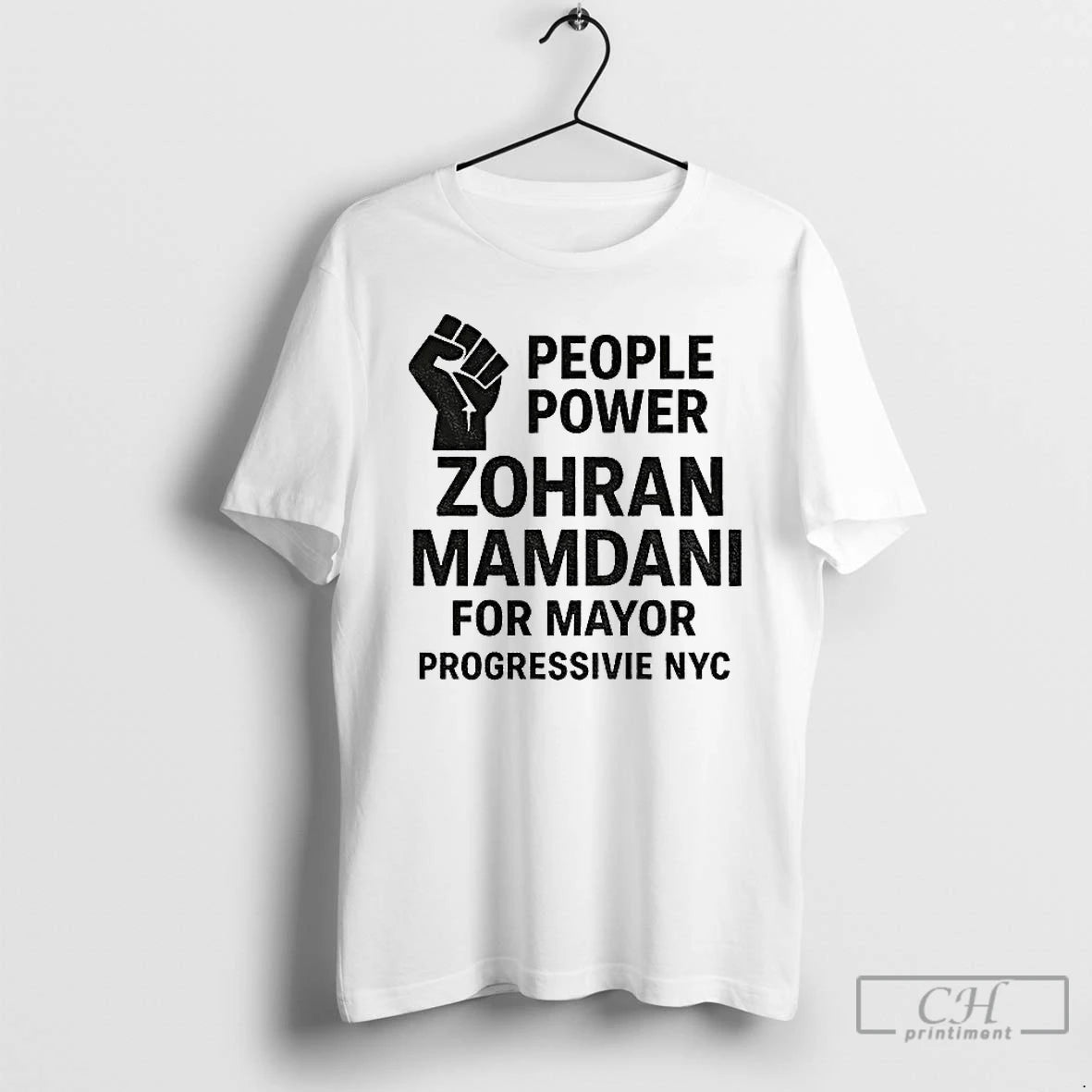 Premium Uftezqx1 Zohran Mamdani People Power For Mayor Progressive New York City Mayor Mamdani 2025 Shirt Hoodie Sweatshirt