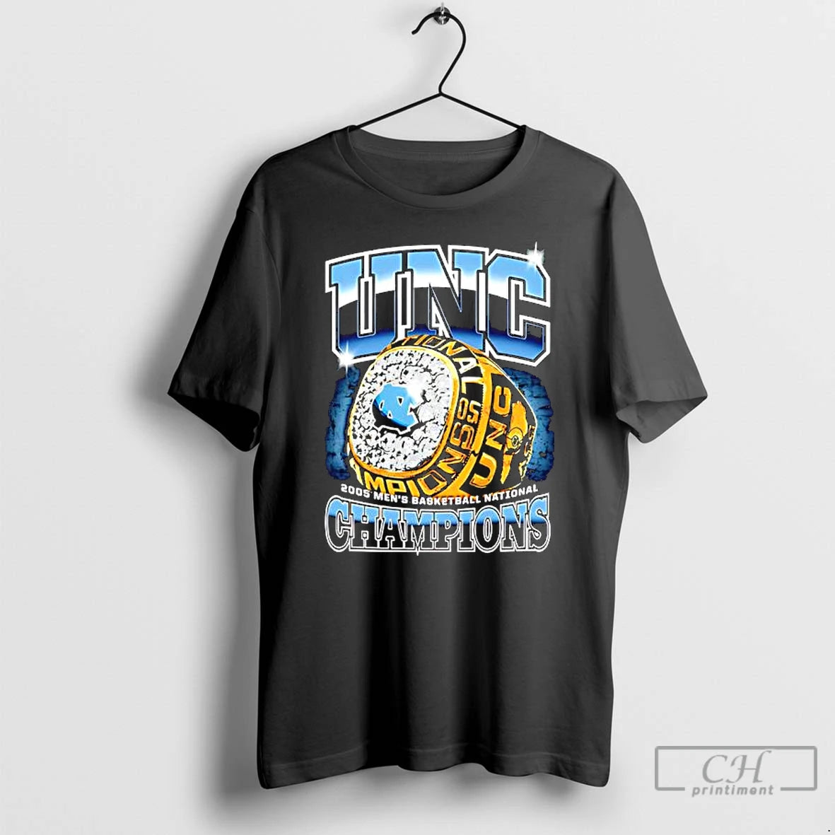 Premium Unc Mens 2005 Basketball National Champions Shirt Hoodie Sweatshirt | PurePodTees.com