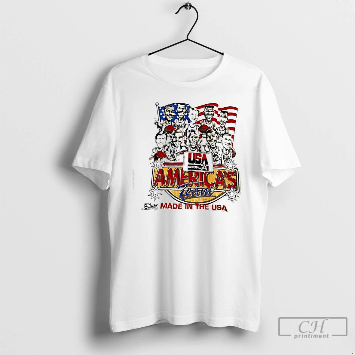 Premium Usa Amercas Made In The Usa All Players T Shirts Hoodie Sweatshirt | PurePodTees.com