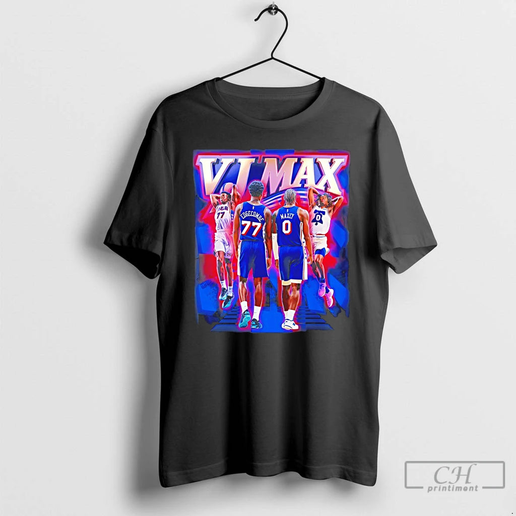 Premium Vj Maxx Maxey Edgecombe Philadelphia 76ers Basketball Nba Graphic