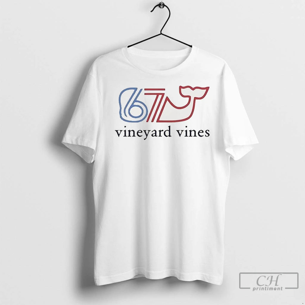Premium Vineyard Vines 67 Logo Shirt Hoodie Sweatshirt | PurePodTees.com