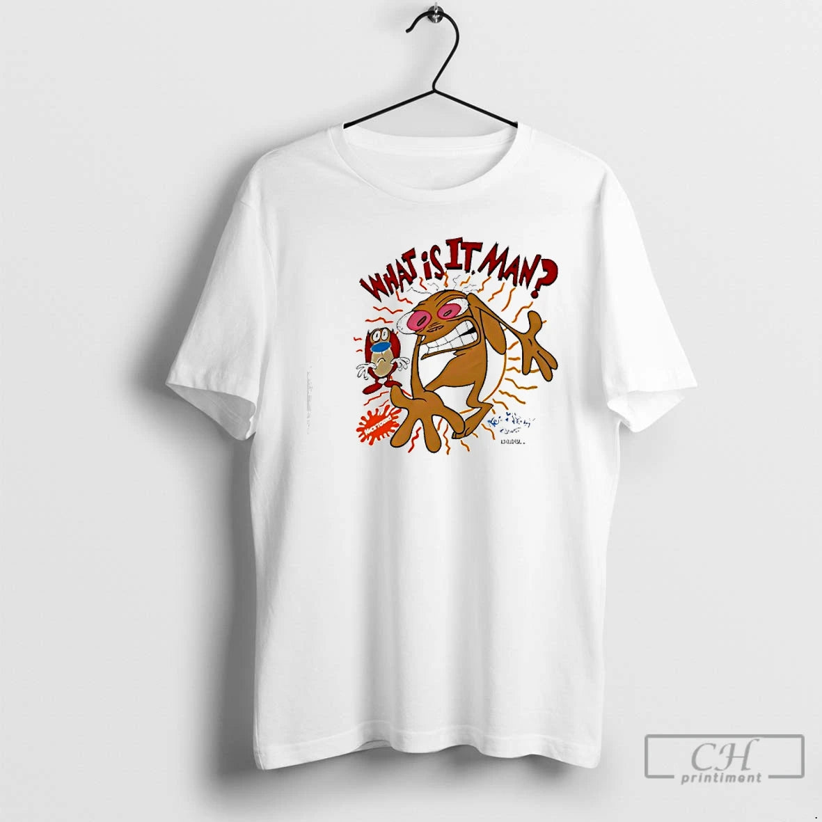 Premium Vintage The Ren And Stimpy Show Nicktoons T Shirts Hoodie Sweatshirt | PurePodTees.com