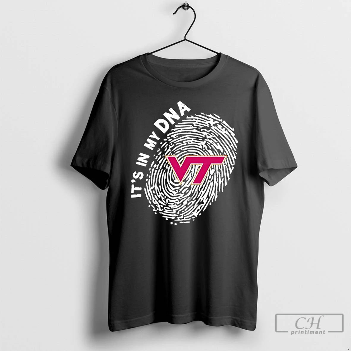Premium Virginia Tech Hokies In My Dna T Shirts Hoodie Sweatshirt | PurePodTees.com
