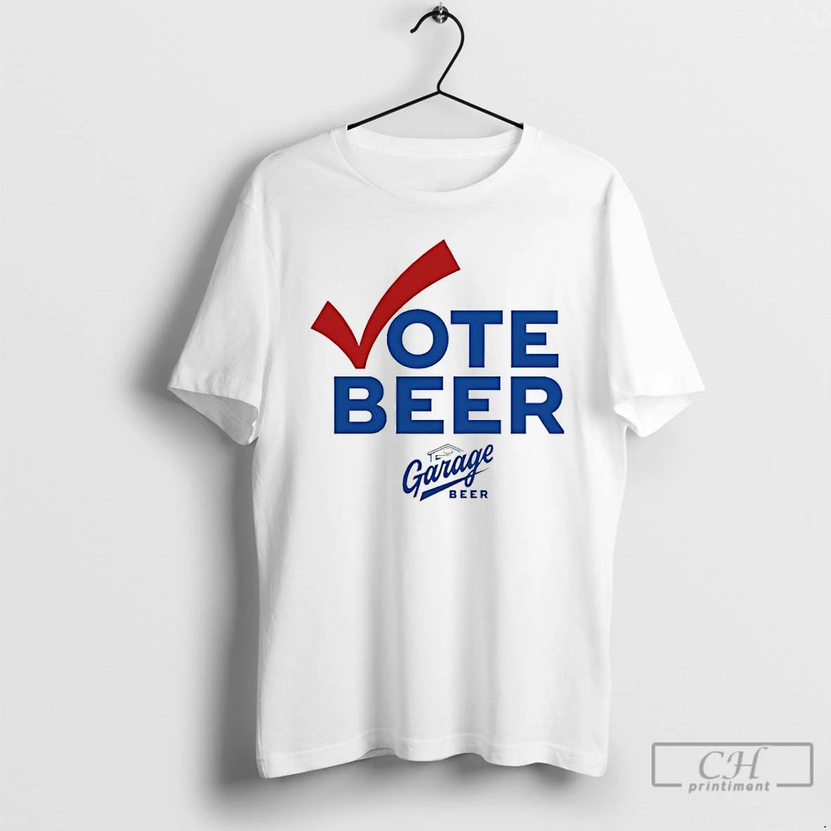 Premium Vote Beer Garage Beer 2025 T Shirts Hoodie Sweatshirt | PurePodTees.com