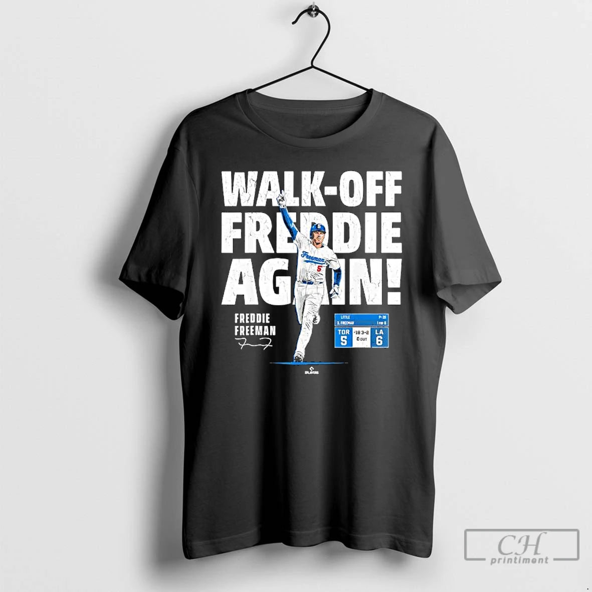 Premium Walk Off Freddie The Sequel Freddie Freeman Los Angeles T Shirts Hoodie Sweatshirt | PurePodTees.com