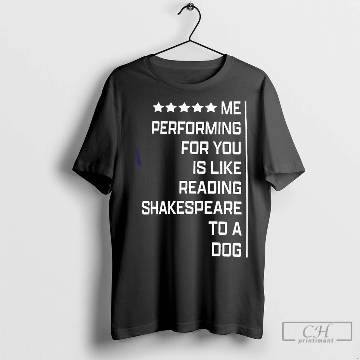 Premium Walter Hahn Me Performing For You Is Like Reading Shakespeare To A Dog Shirt Hoodie Sweatshirt | PurePodTees.com
