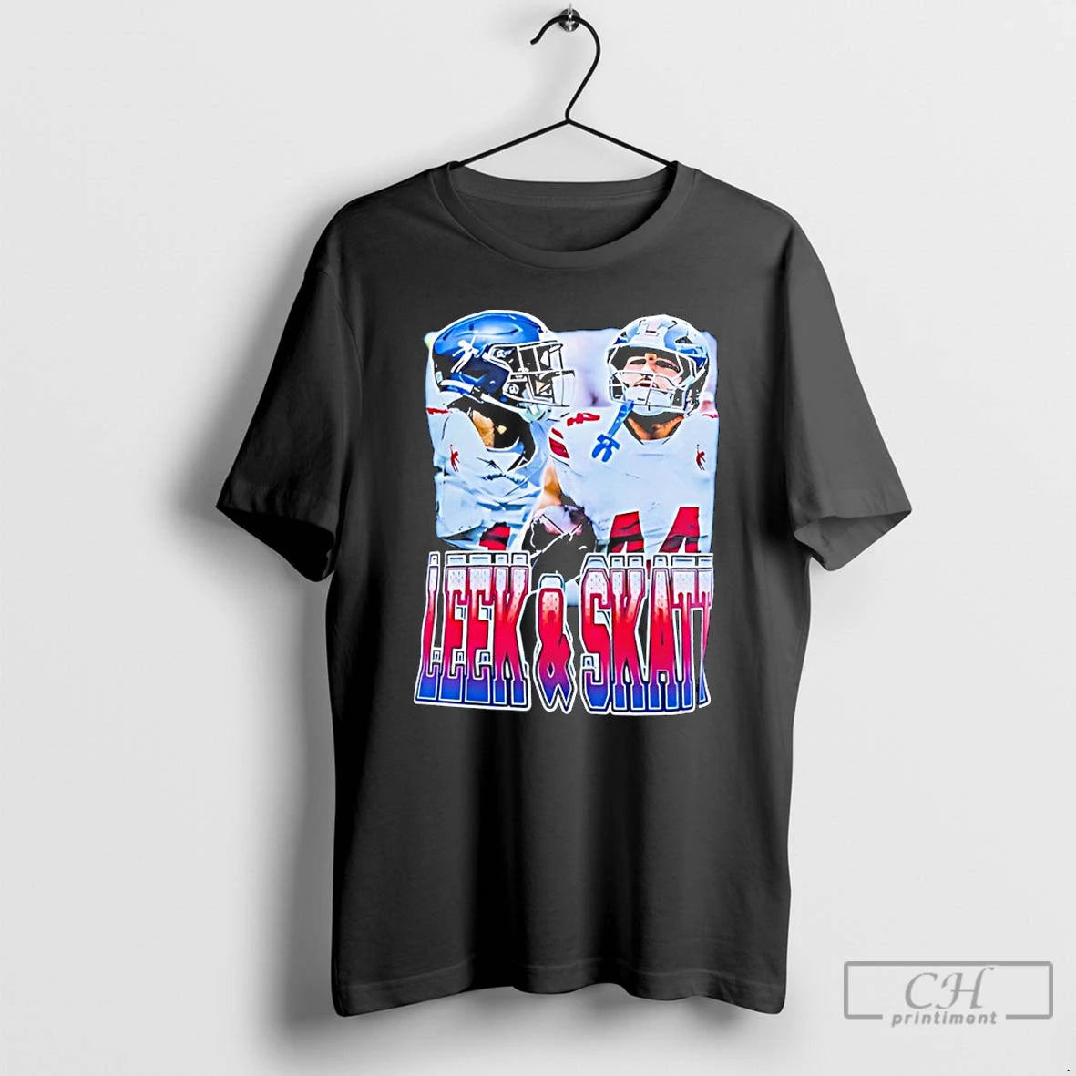 Premium Wandale Robinson Wearing Leek And Skatt New York Giants T Shirts Hoodie Sweatshirt | PurePodTees.com