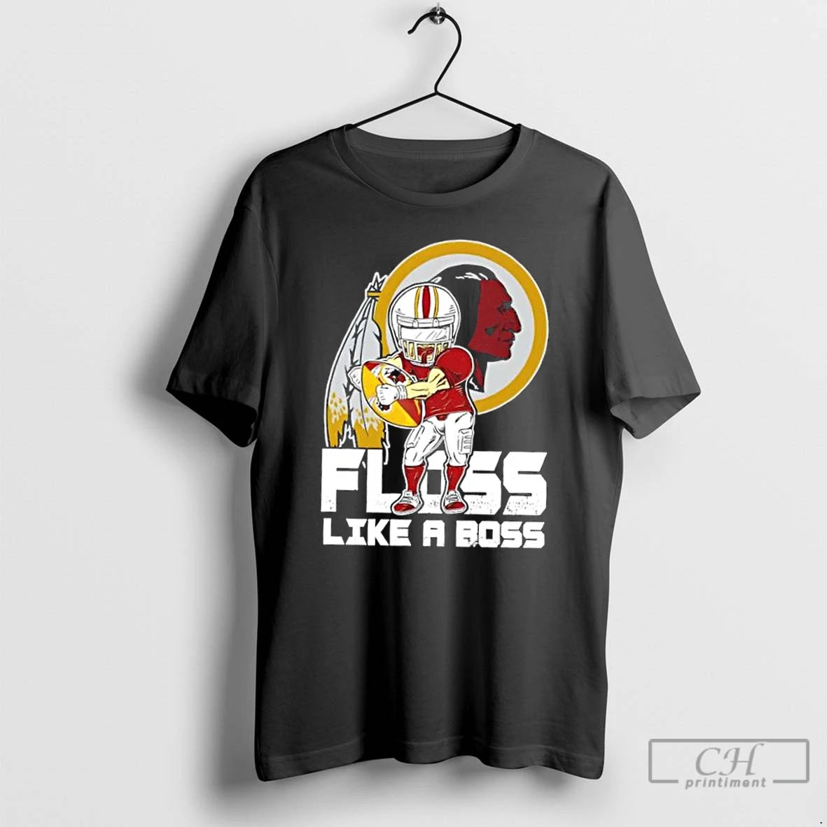 Premium Washington Redskins Floss Like A Boss T Shirts Hoodie Sweatshirt | PurePodTees.com