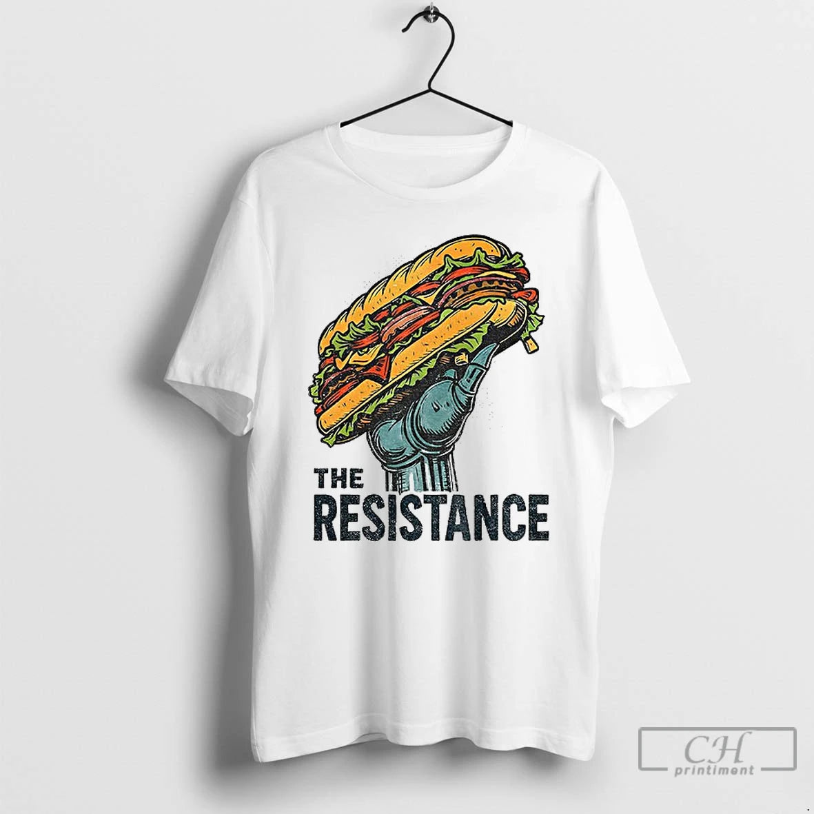 Premium Washington Resistance Abolish Ice Sandwich Guy The Resistance T Shirts Hoodie Sweatshirt | PurePodTees.com