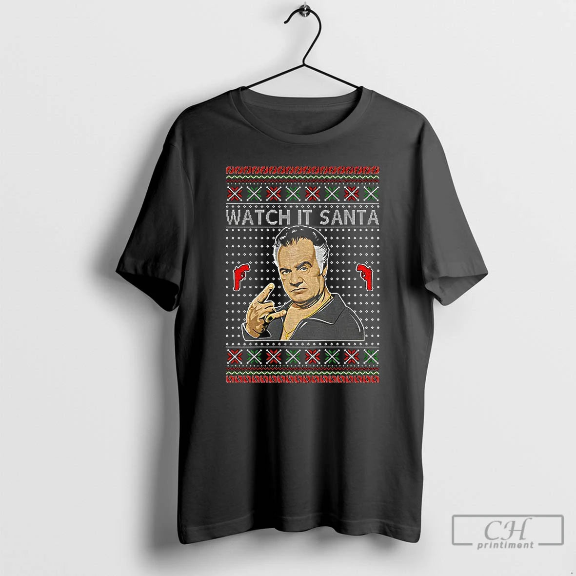 Premium Watch It Santa Ugly Christmas Holiday 2025 Shirt Hoodie Sweatshirt | PurePodTees.com