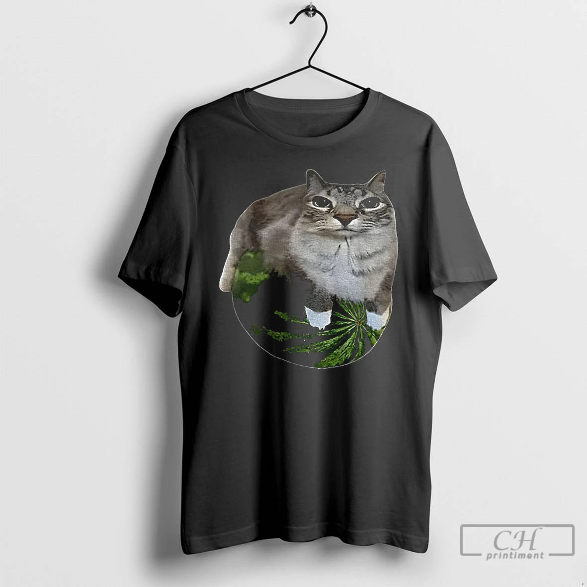 Premium Watermelon Cat Funny T Shirts Hoodie Sweatshirt | PurePodTees.com