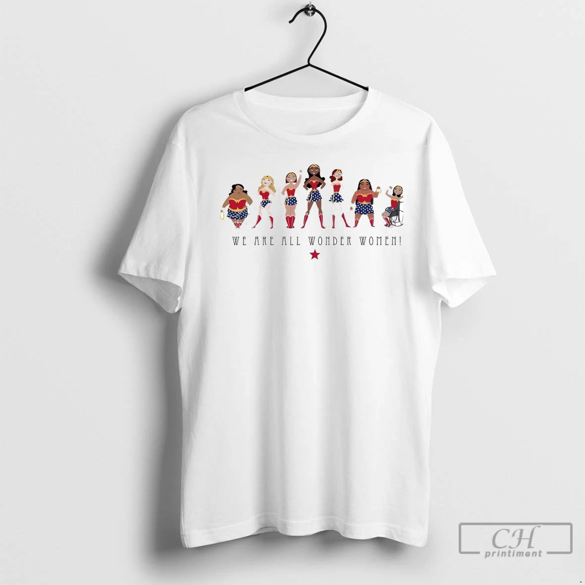 Premium We Are All Wonder Women Shirt Hoodie Sweatshirt | PurePodTees.com