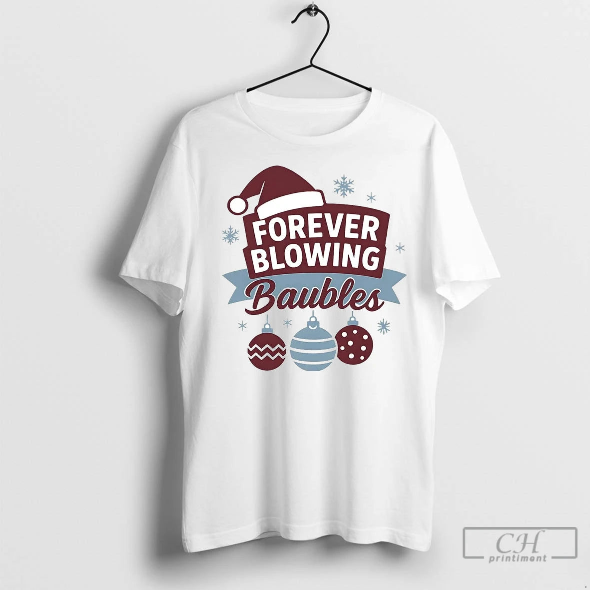 Premium West Ham United F C Forever Blowing Baubles Christmas Shirt Hoodie Sweatshirt | PurePodTees.com