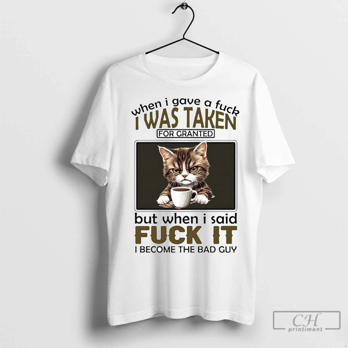 Premium When I Gave A Fuck Was Taken For Granted When Said Fuck It Shirt Hoodie Sweatshirt | PurePodTees.com