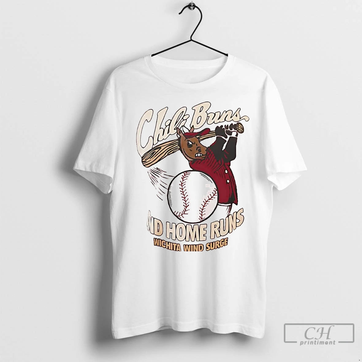 Premium Wichita Wind Surge Chili Buns And Home Runs Shirt Hoodie Sweatshirt | PurePodTees.com