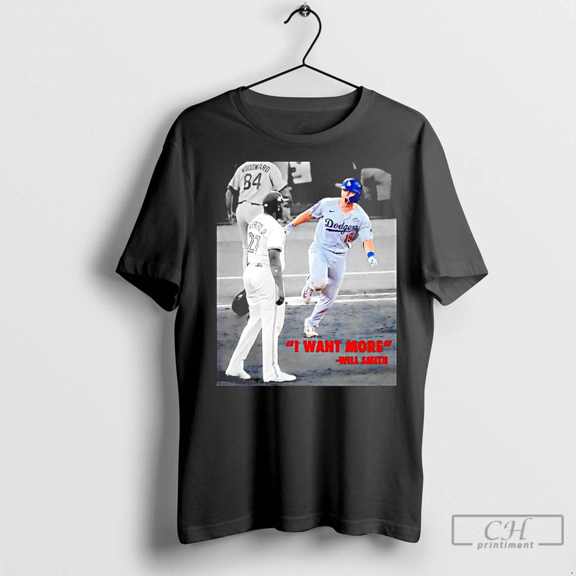 Premium Will Smith I Want More La Dodgers Champions Shirt Hoodie Sweatshirt | PurePodTees.com