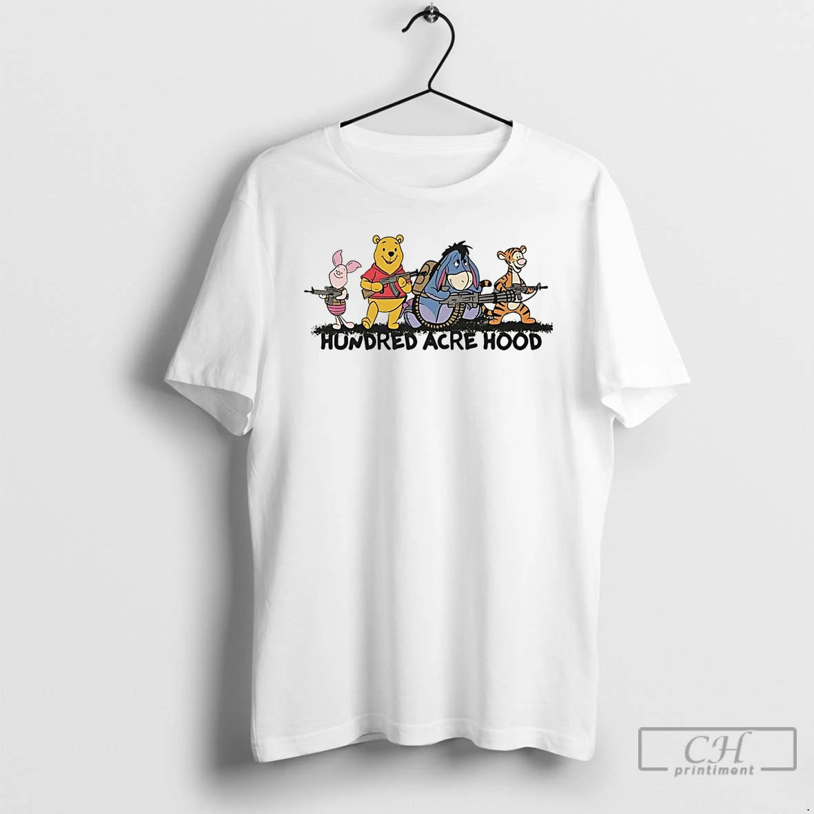 Premium Winnie The Pooh Hundred Acre Hood T Shirts Hoodie Sweatshirt | PurePodTees.com