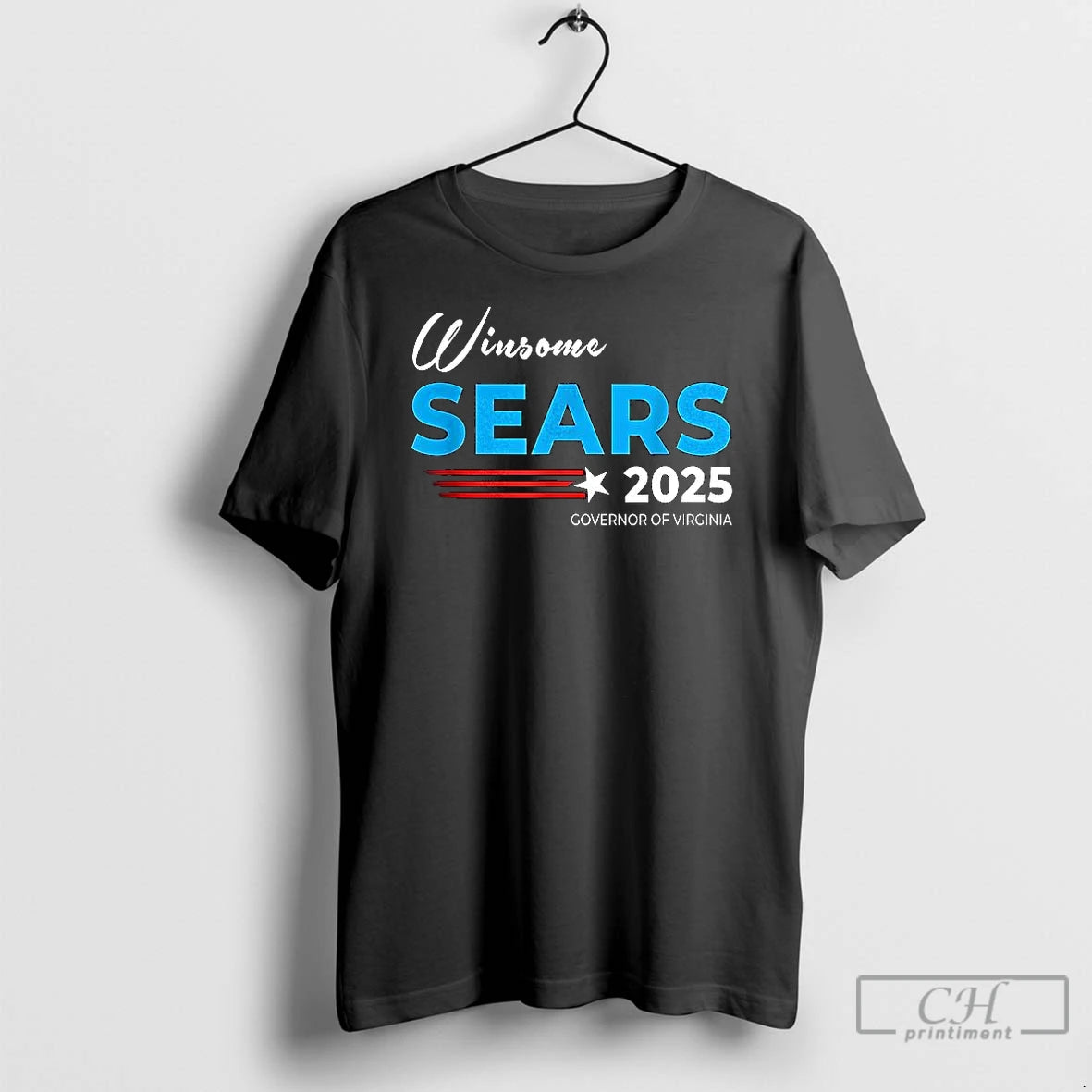 Premium Winsome Sears Virginia Governor Election 2025 Shirt Hoodie Sweatshirt | PurePodTees.com