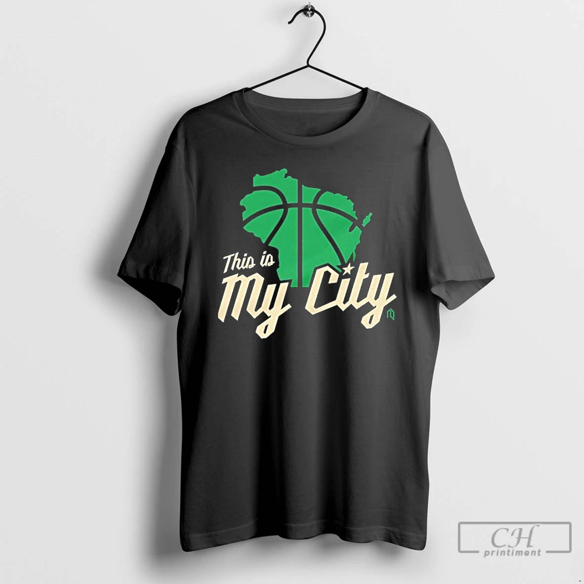 Premium Wisconsin Bucks This Is My City T Shirts Hoodie Sweatshirt | PurePodTees.com