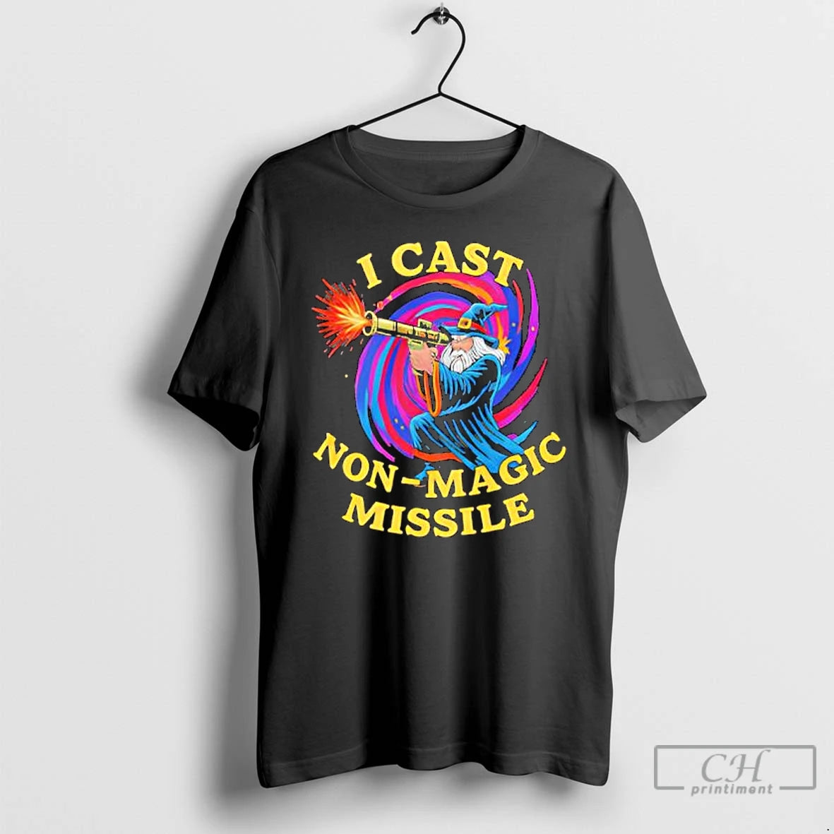 Premium Wizard I Cast Non Magic Missile T Shirts Hoodie Sweatshirt | PurePodTees.com